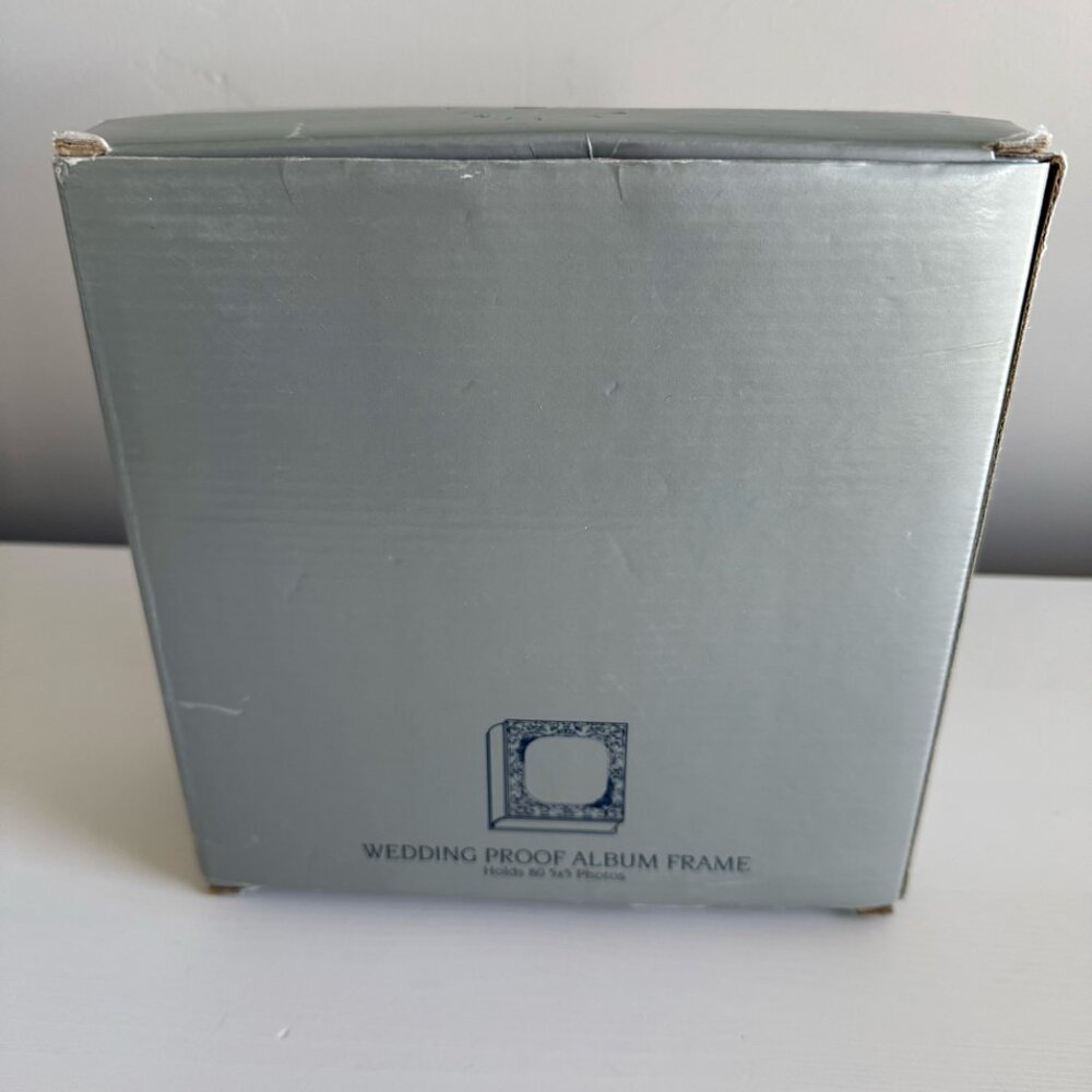 Royal Limited Silver Wedding Proof Album Frame – Vintage 1995, NIB - Picture 5 of 8